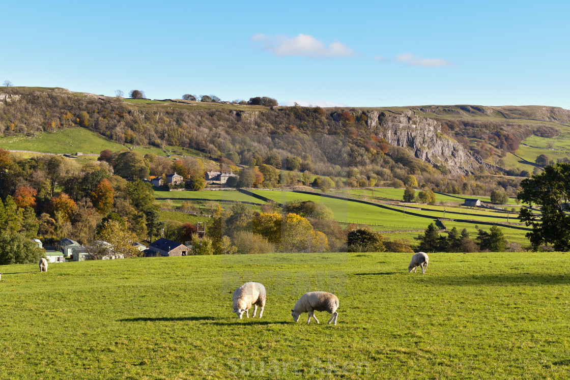 "Autumn in Stainforth" stock image