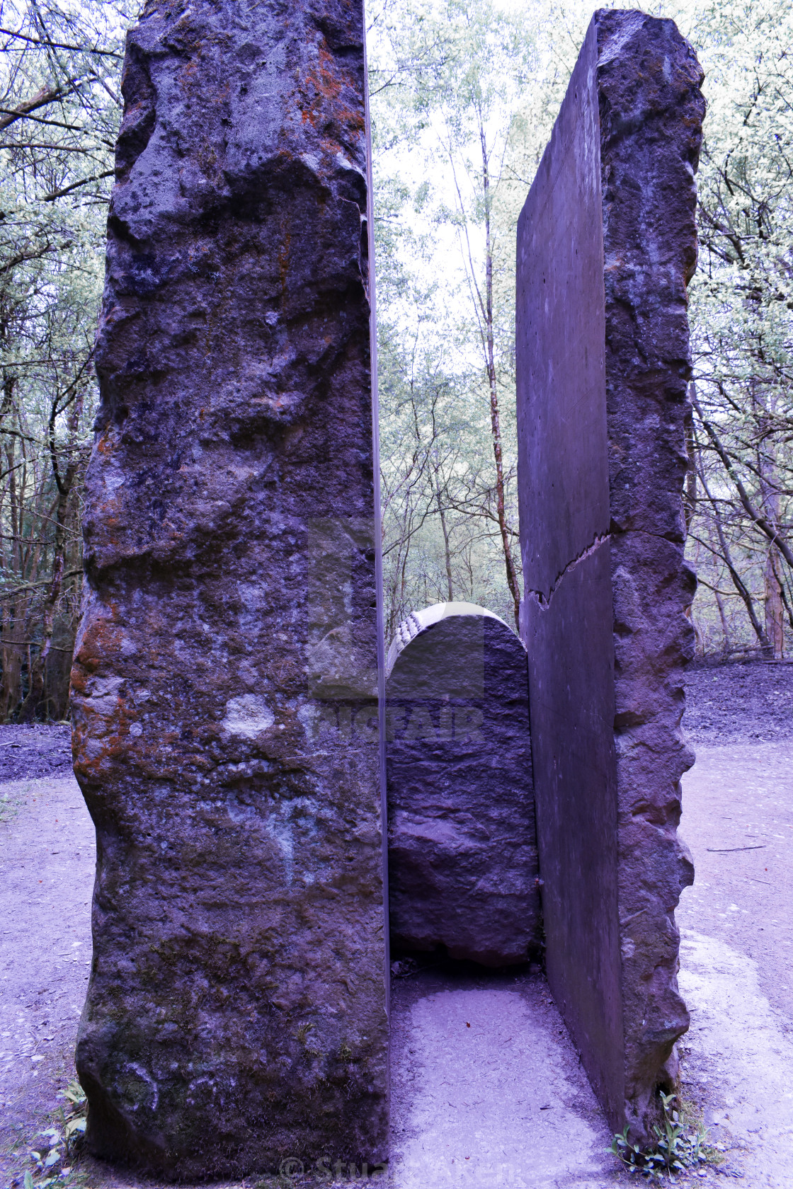 "Rock Sculpture" stock image