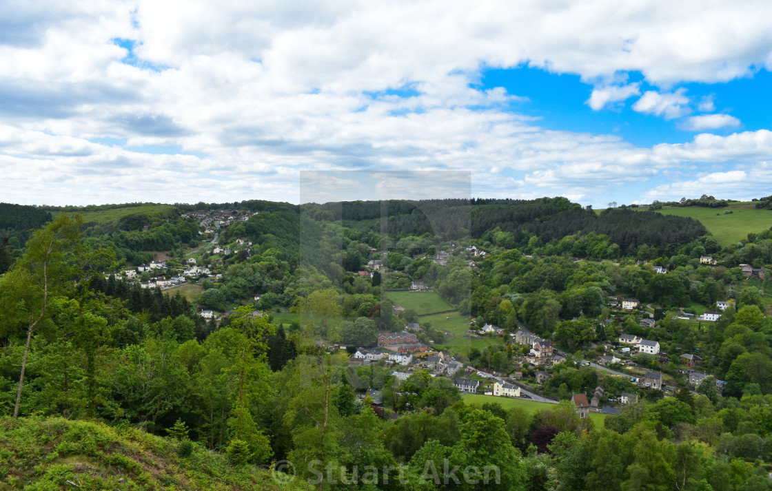 "Dwellings in the trees" stock image