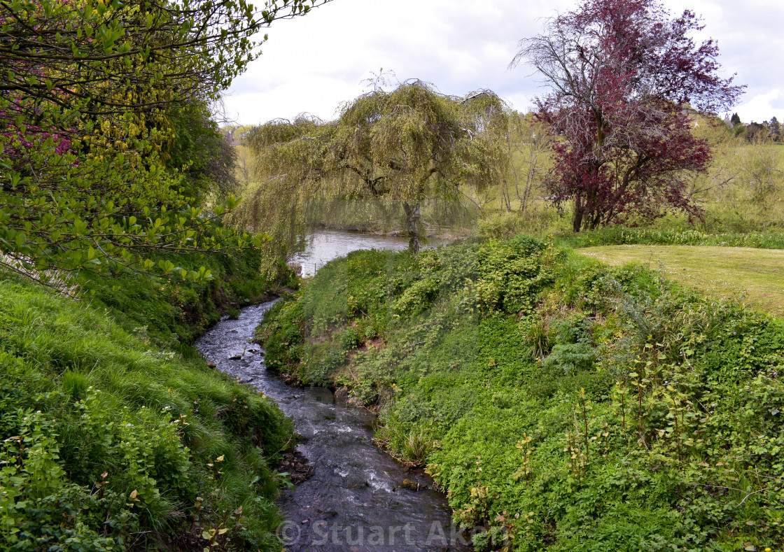 "From Lyd to Wye" stock image