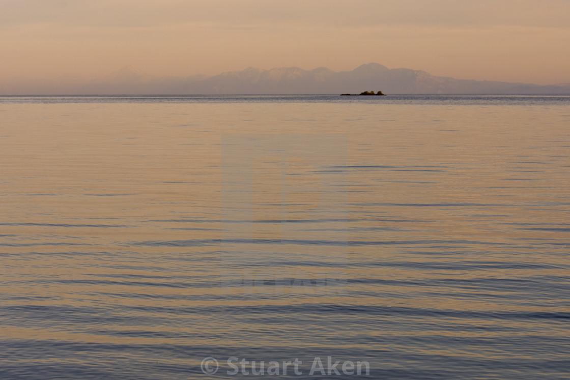 "Quiet Dusk" stock image