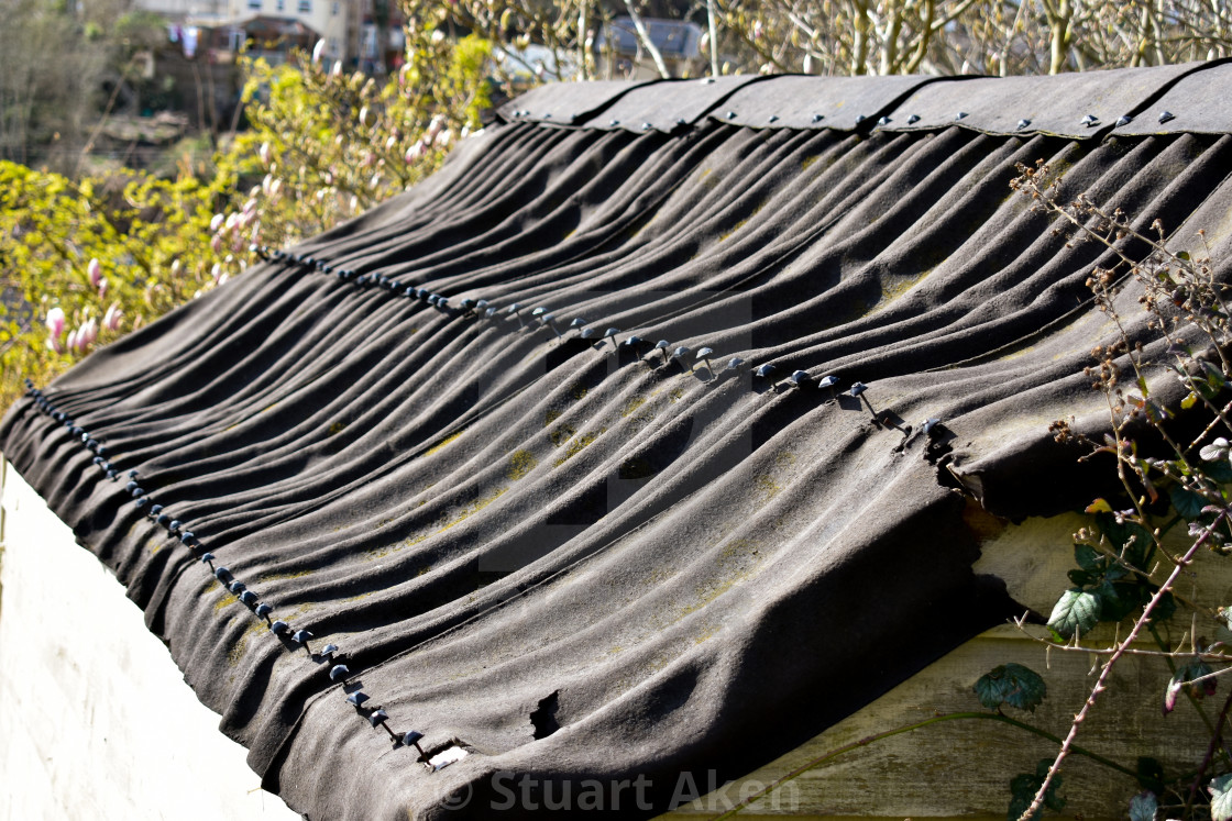 "Warped Roof" stock image