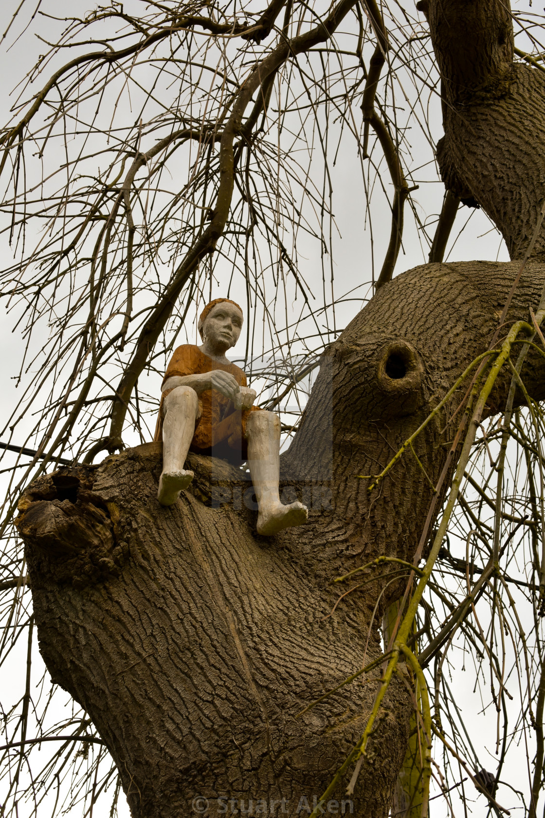 "Carved Figure" stock image