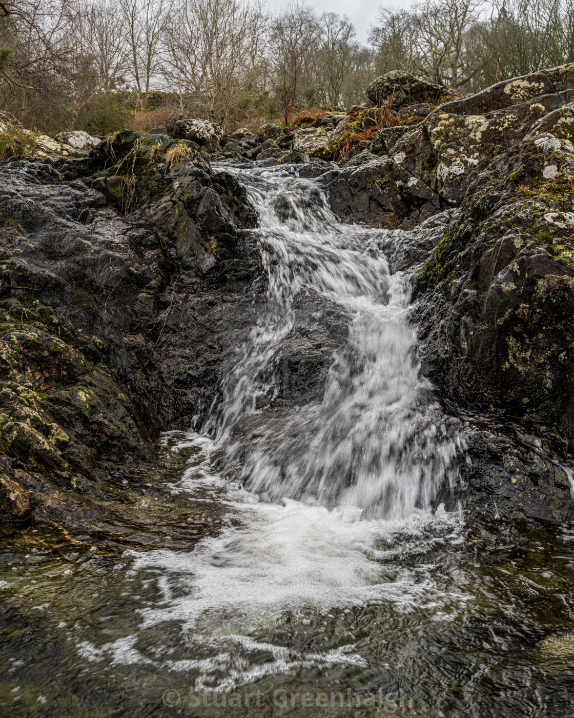 "Ashness Bridge, Lake District" stock image