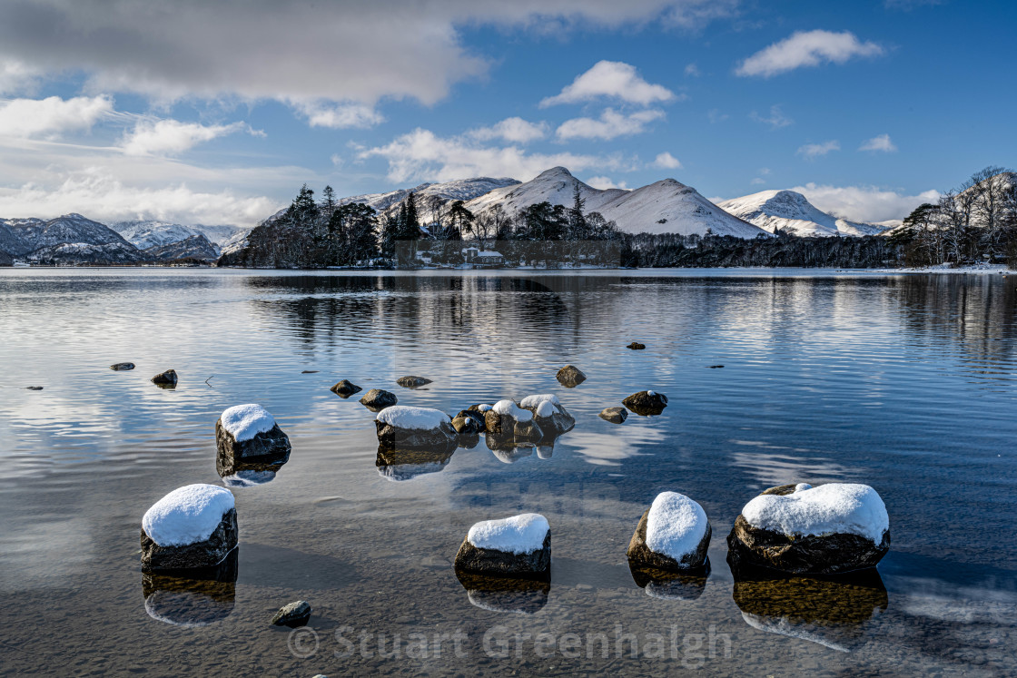 "Derwentwater, Lake District" stock image