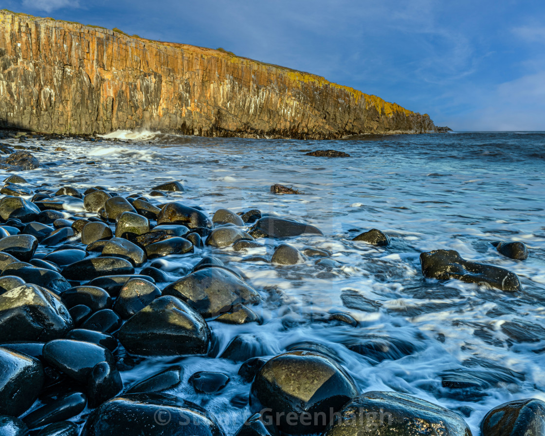 "Cullernose Point, Northumberland" stock image