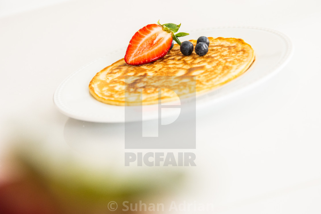 "Single american pancakes" by Suhan Adrian - $9.21 "Single american pancakes" stock image