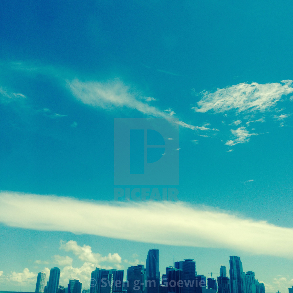 "Miami by GOEWIE" stock image