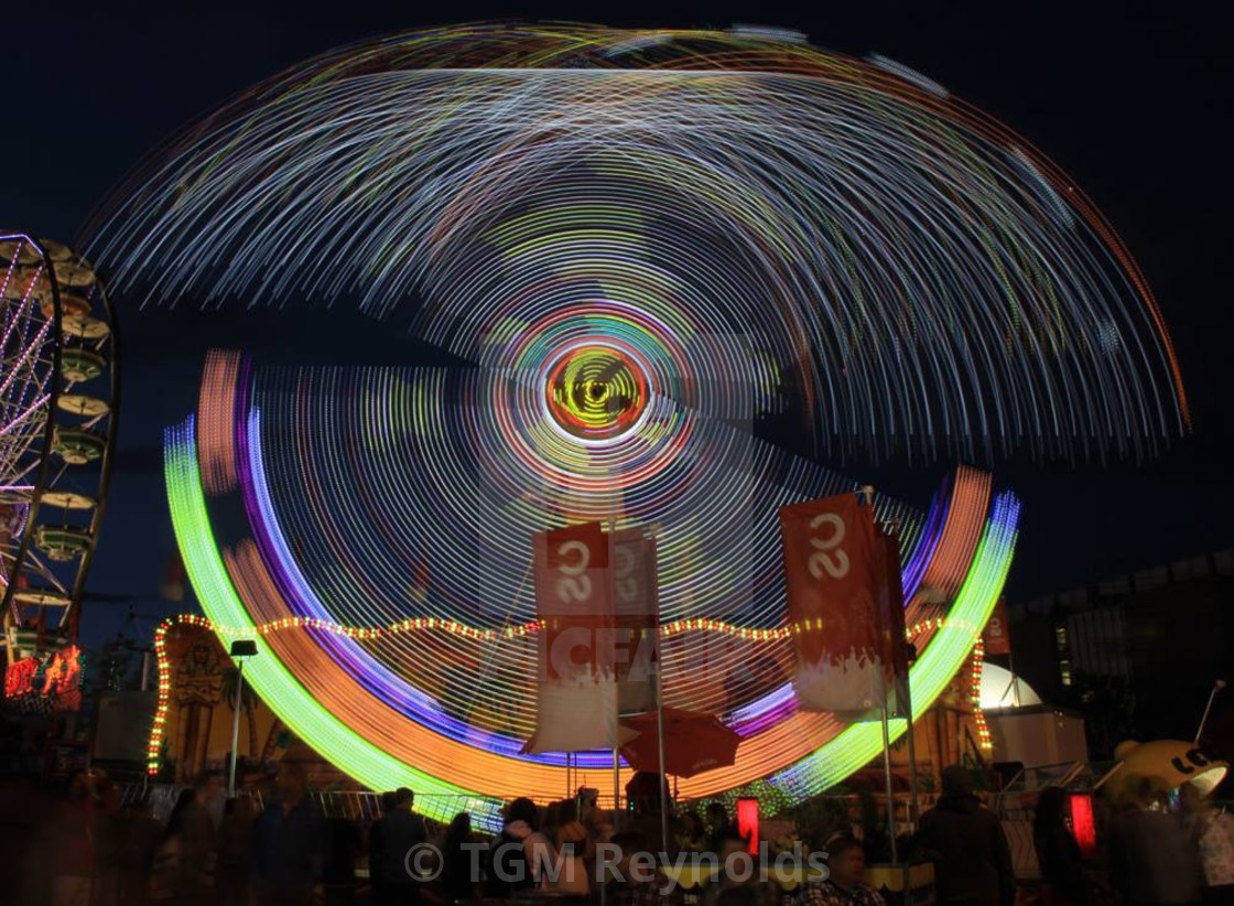 "Midway Ride" stock image