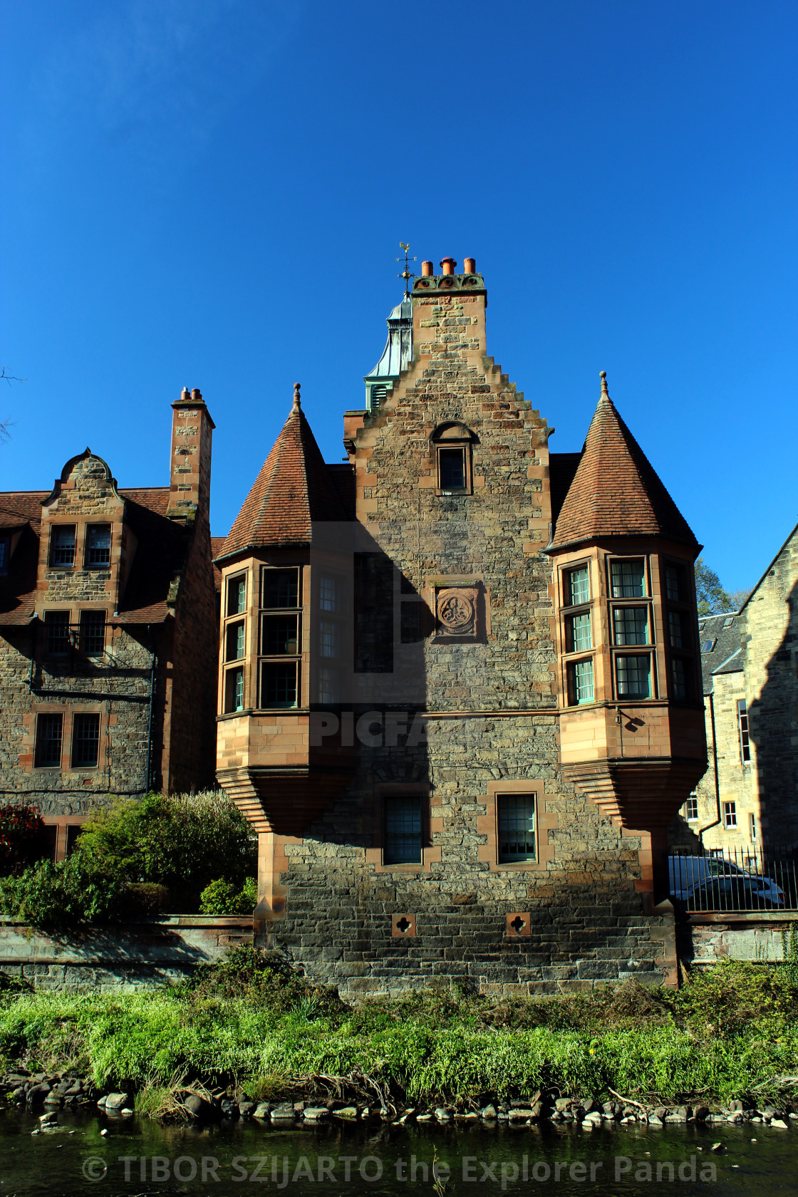 "DEAN VILLAGE" stock image