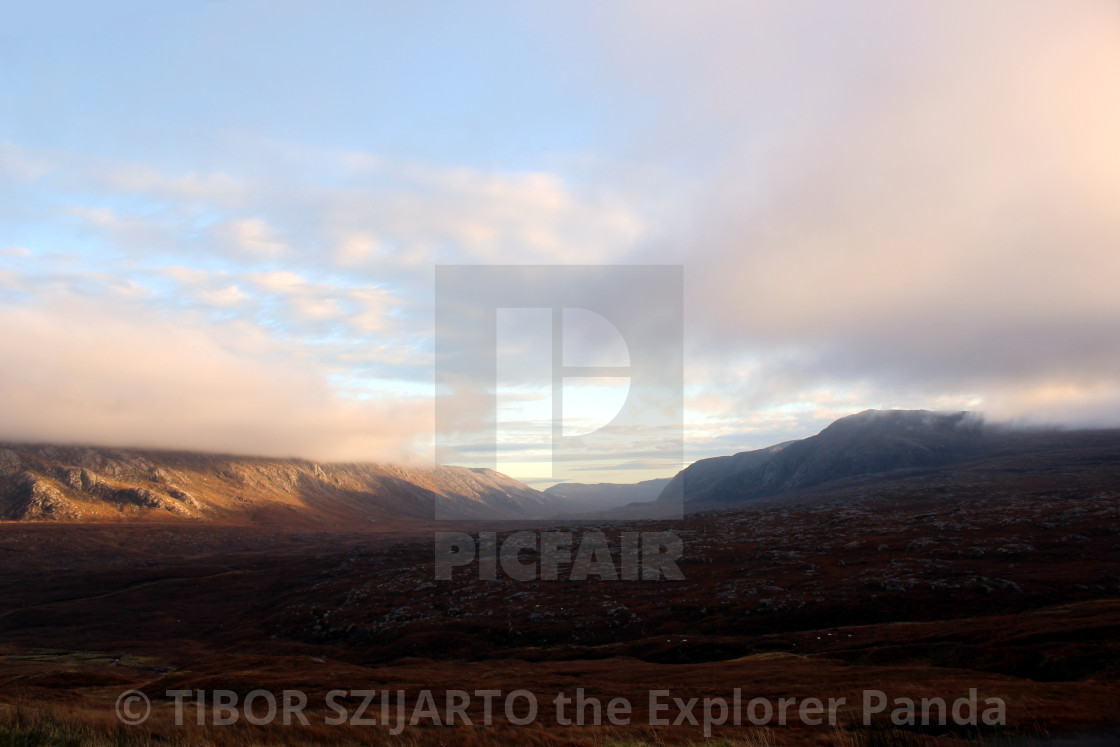 "The Highlands, between the Highlands Border and Durness #10" stock image