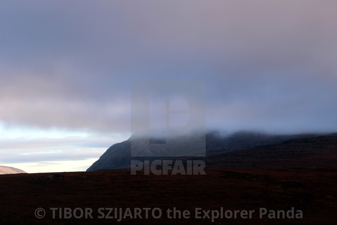 "The Highlands, between the Highlands Border and Durness #11" stock image