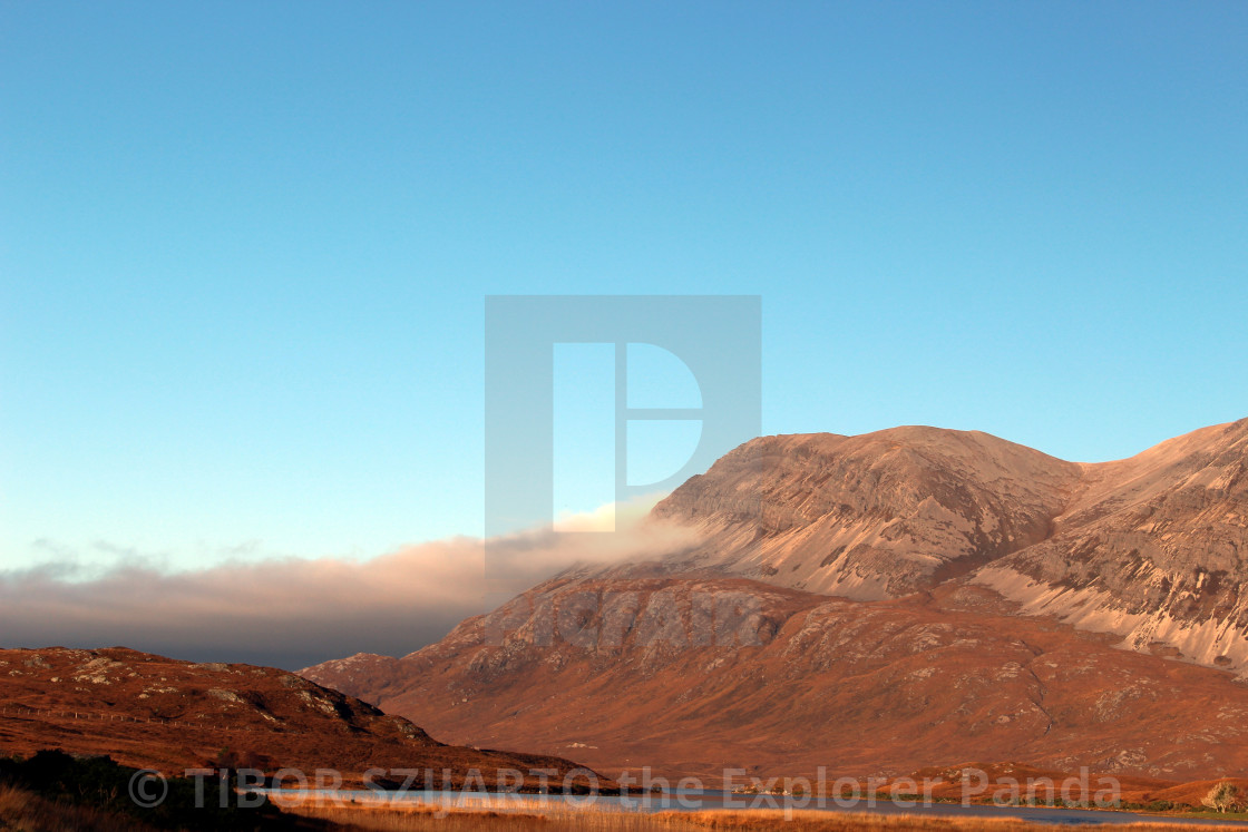 "The Highlands, between the Highlands Border and Durness #15" stock image