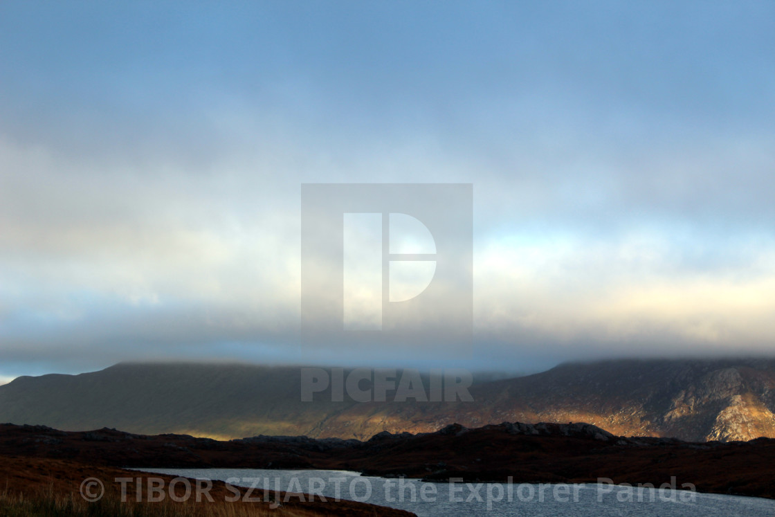 "The Highlands, between the Highlands Border and Durness #12" stock image