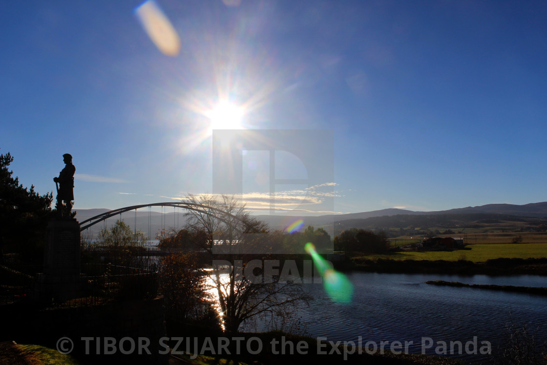 "The Highlands, between the Highlands Border and Durness #21" stock image