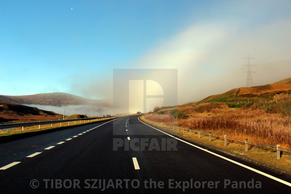 "The Highlands, between the Highlands Border and Durness #36" stock image