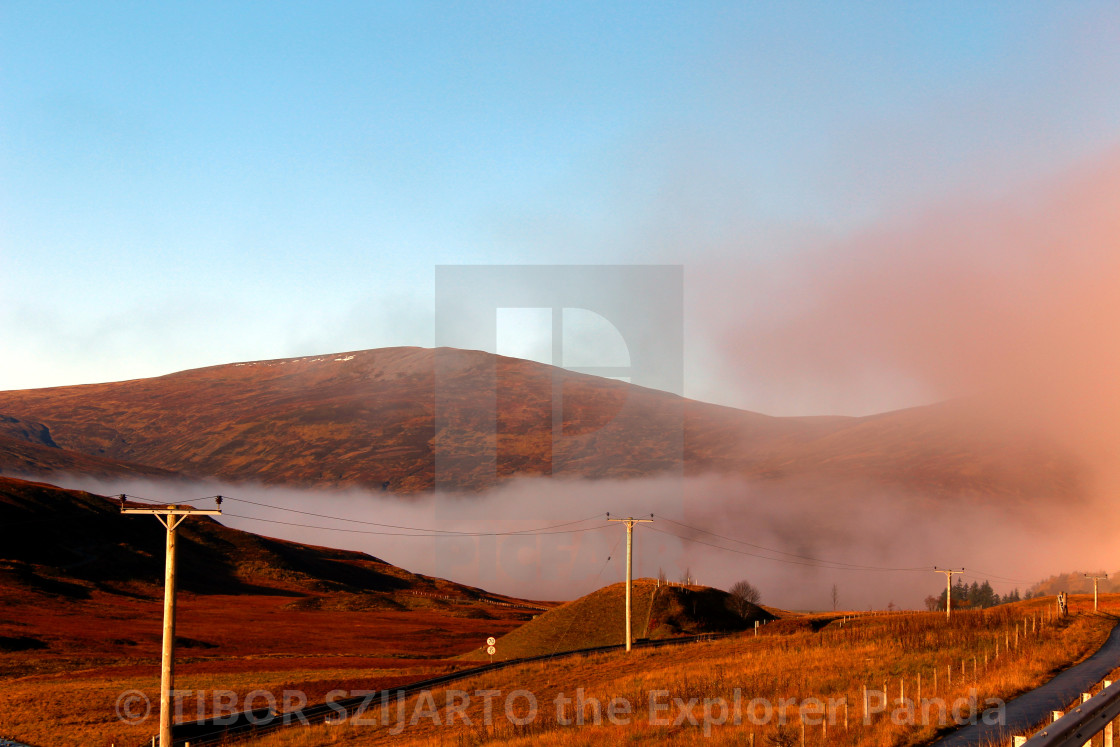 "The Highlands, between the Highlands Border and Durness #37" stock image