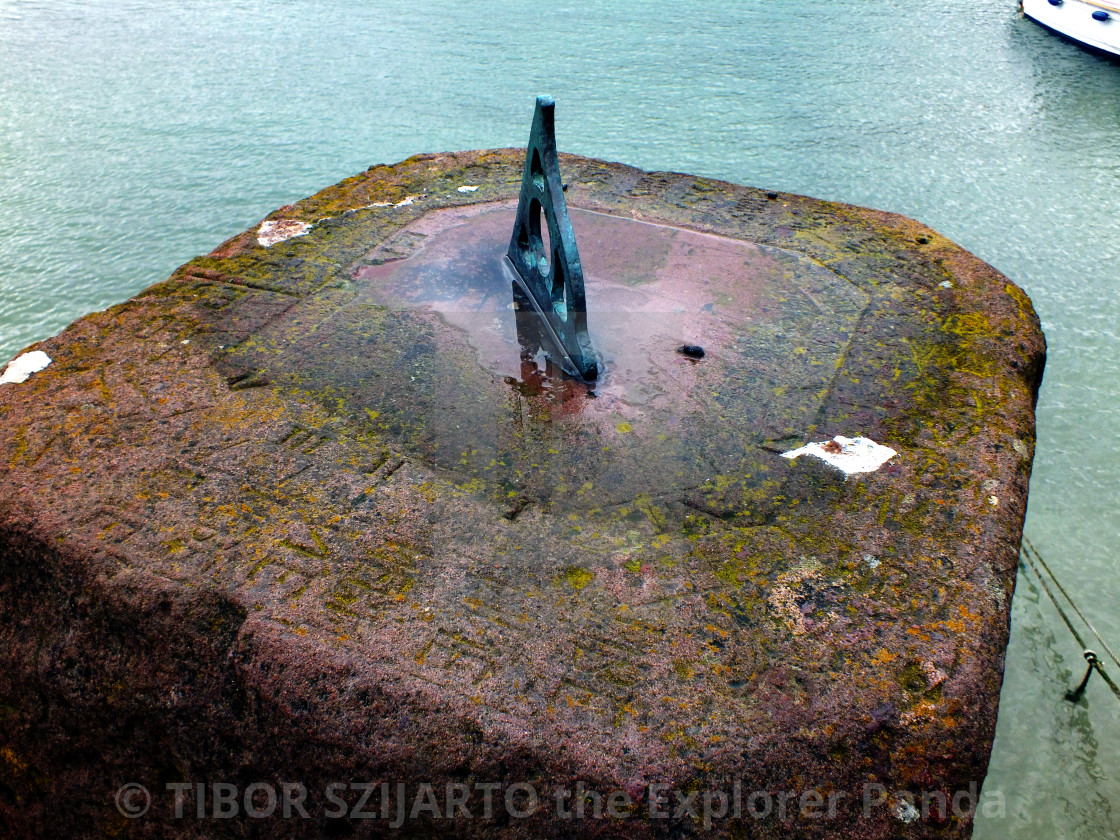 "Stonehaven, Scotland, transition from rain to sunlight # 16" stock image