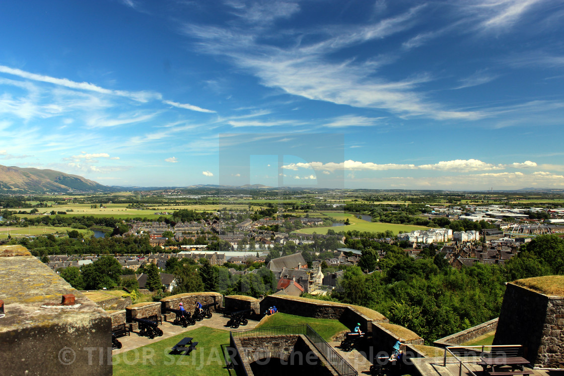 "The pride of Scotland, Stirling Castle #21" stock image