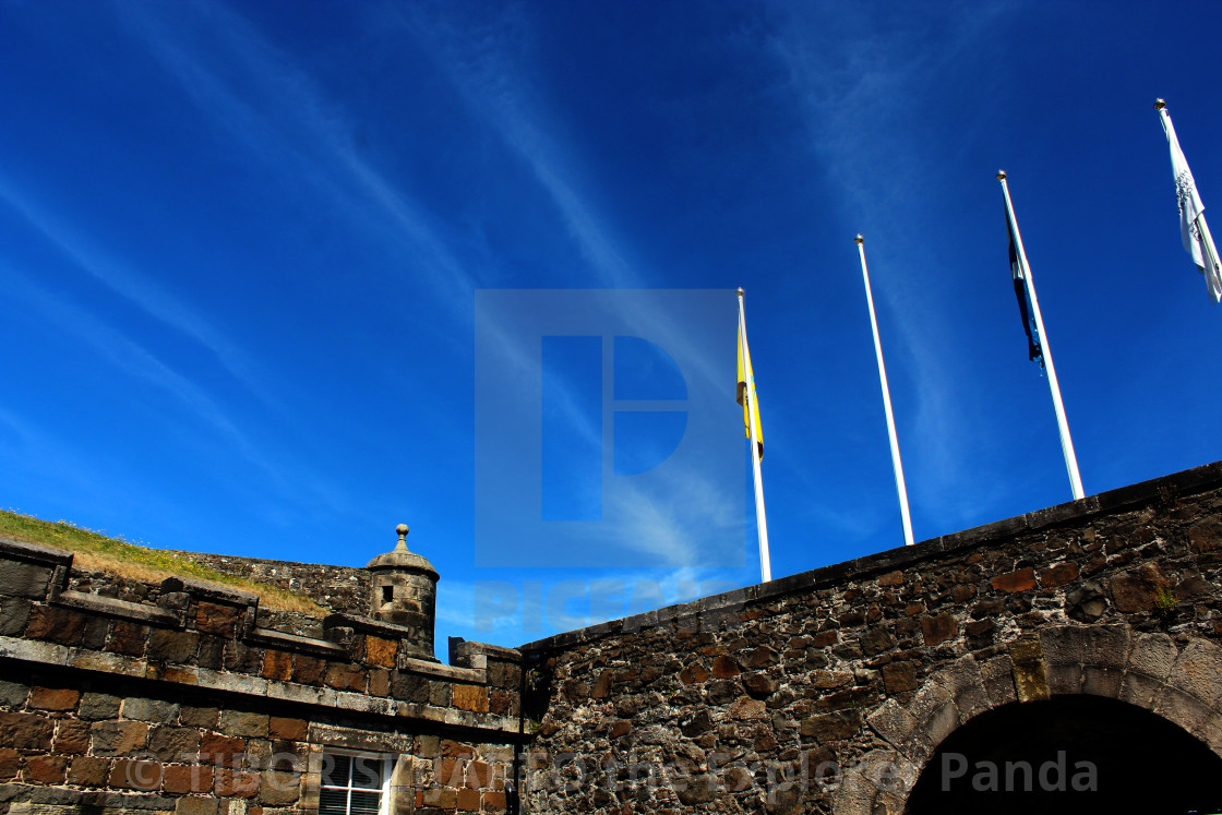 "The pride of Scotland, Stirling Castle #31" stock image