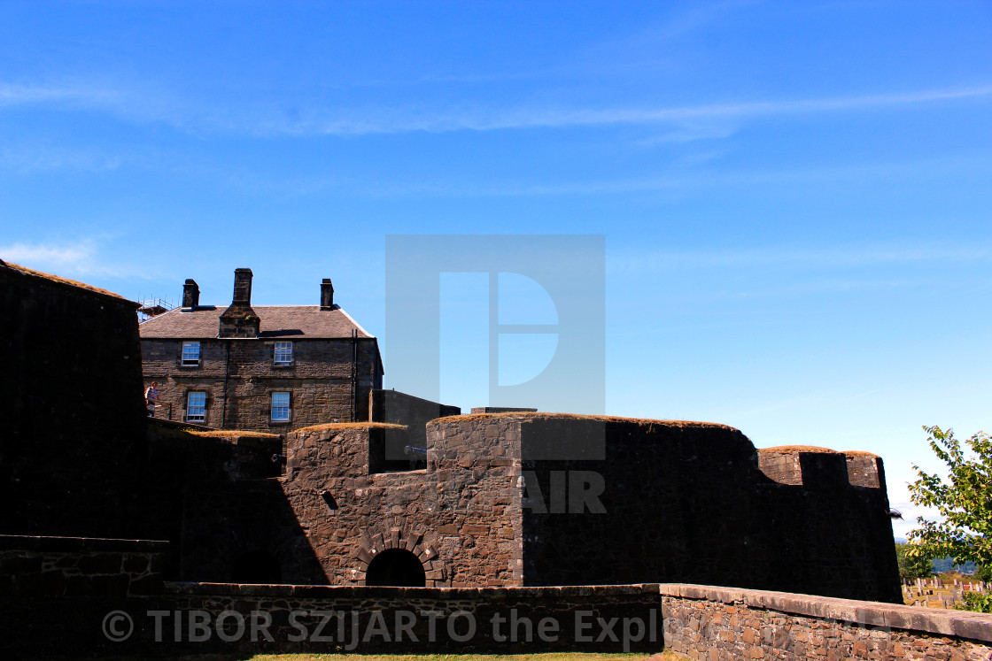 "The pride of Scotland, Stirling Castle #34" stock image