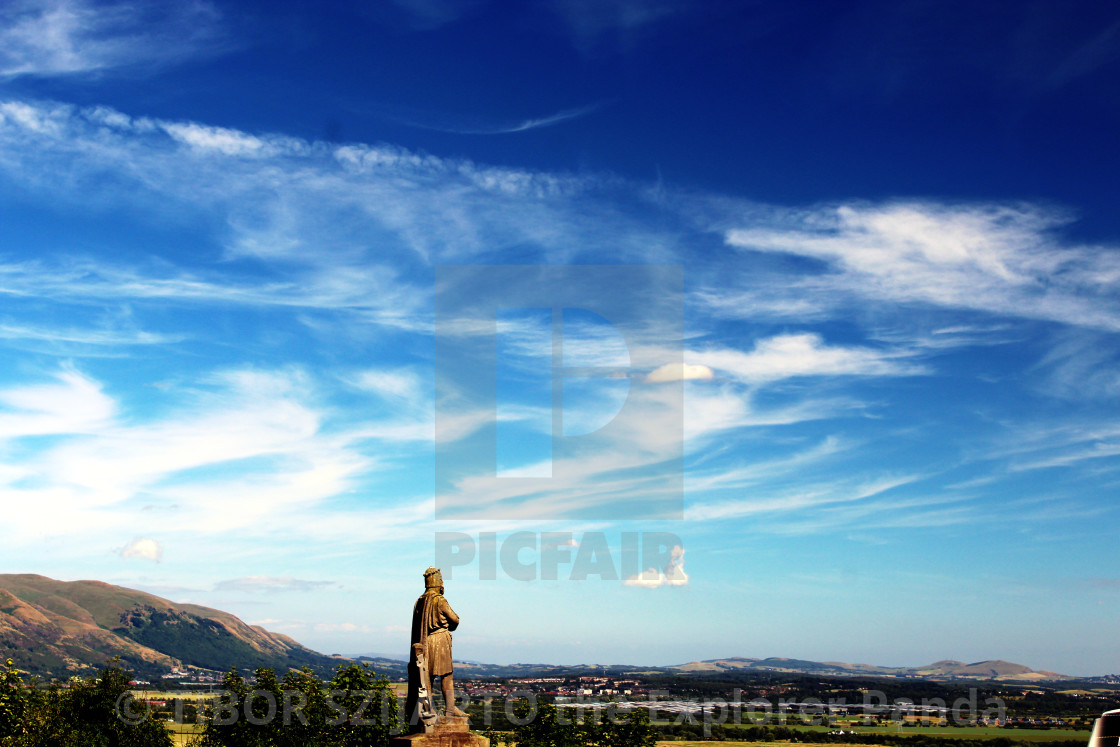 "The pride of Scotland, Stirling Castle #33" stock image