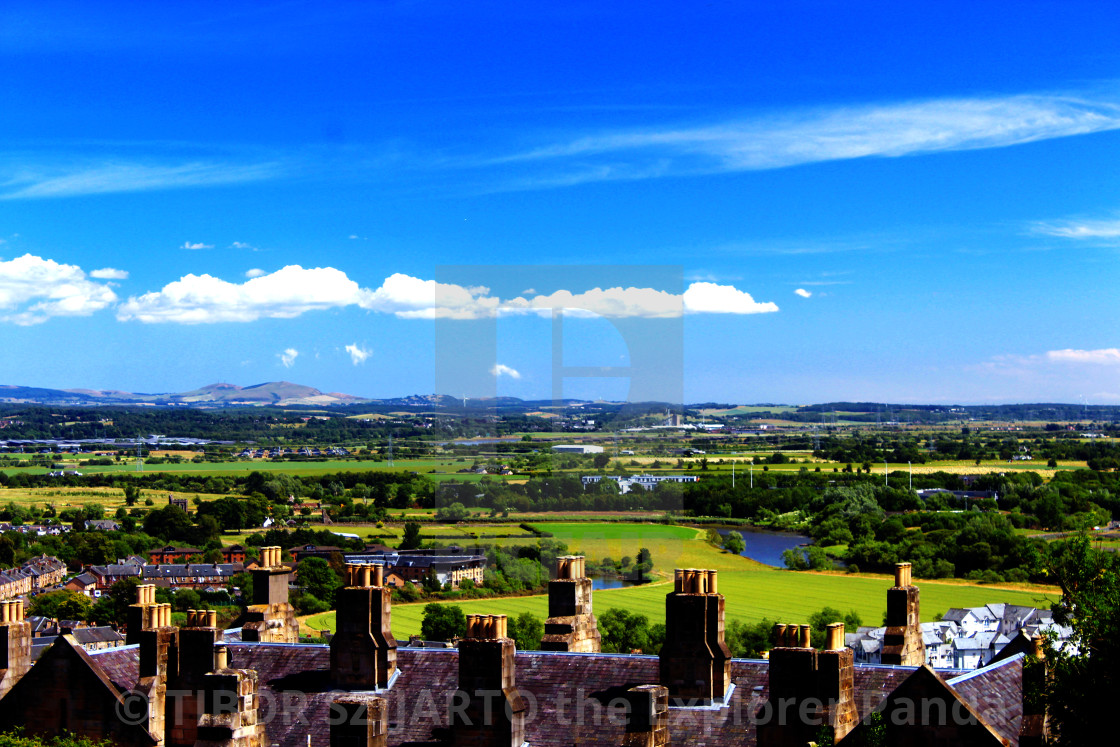 "The pride of Scotland, Stirling Castle #36" stock image