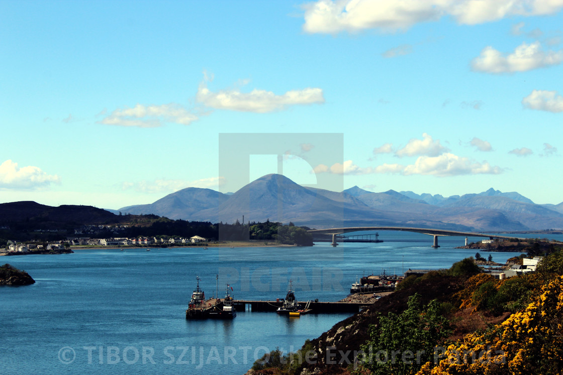 "Isle of Skye, a rugged, cruel but beautiful island # 16" stock image