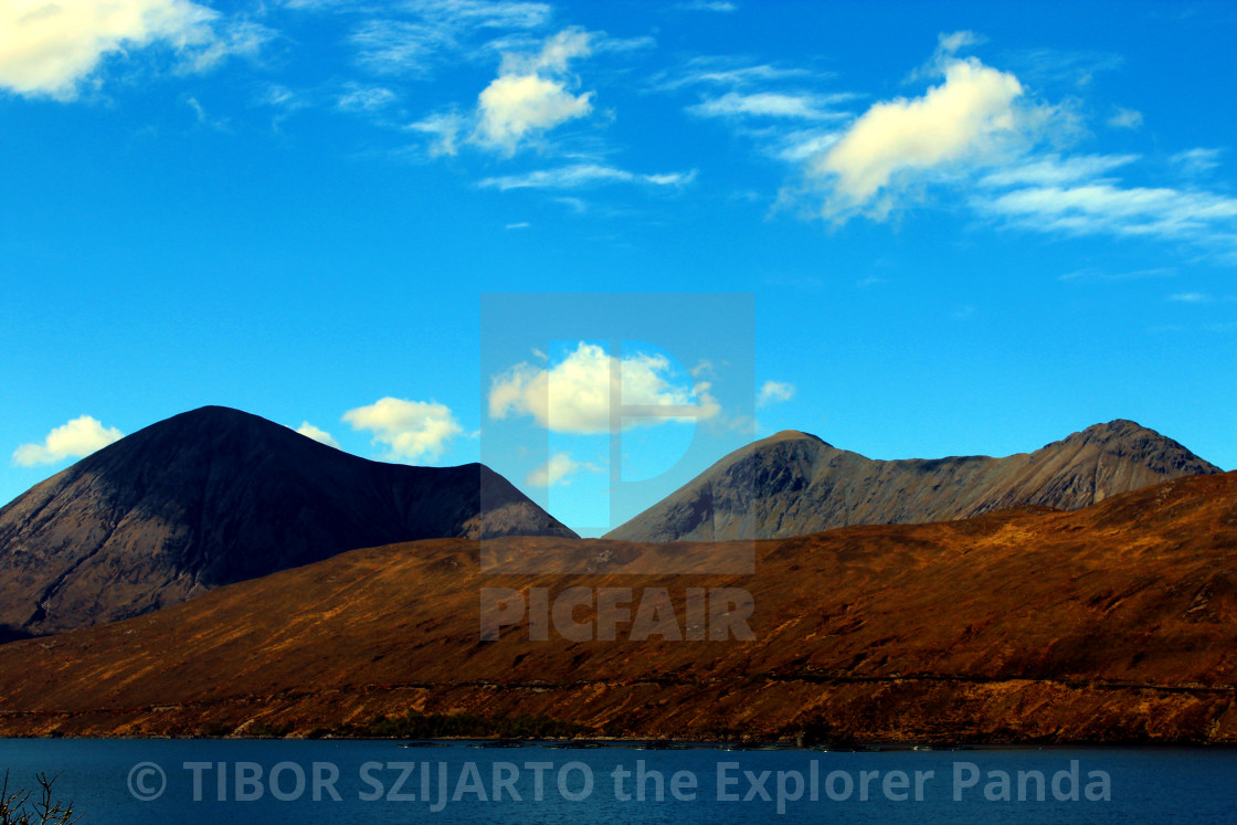 "Isle of Skye, a rugged, cruel but beautiful island # 19" stock image