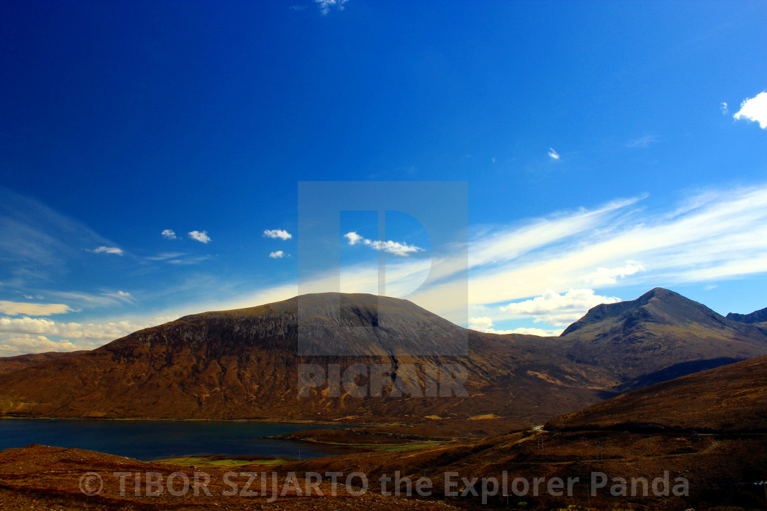 "Skye, a rugged, cruel but beautiful island # 21" stock image