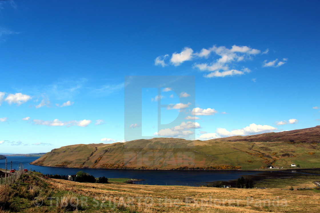 "Skye, a rugged, cruel but beautiful island # 22" stock image