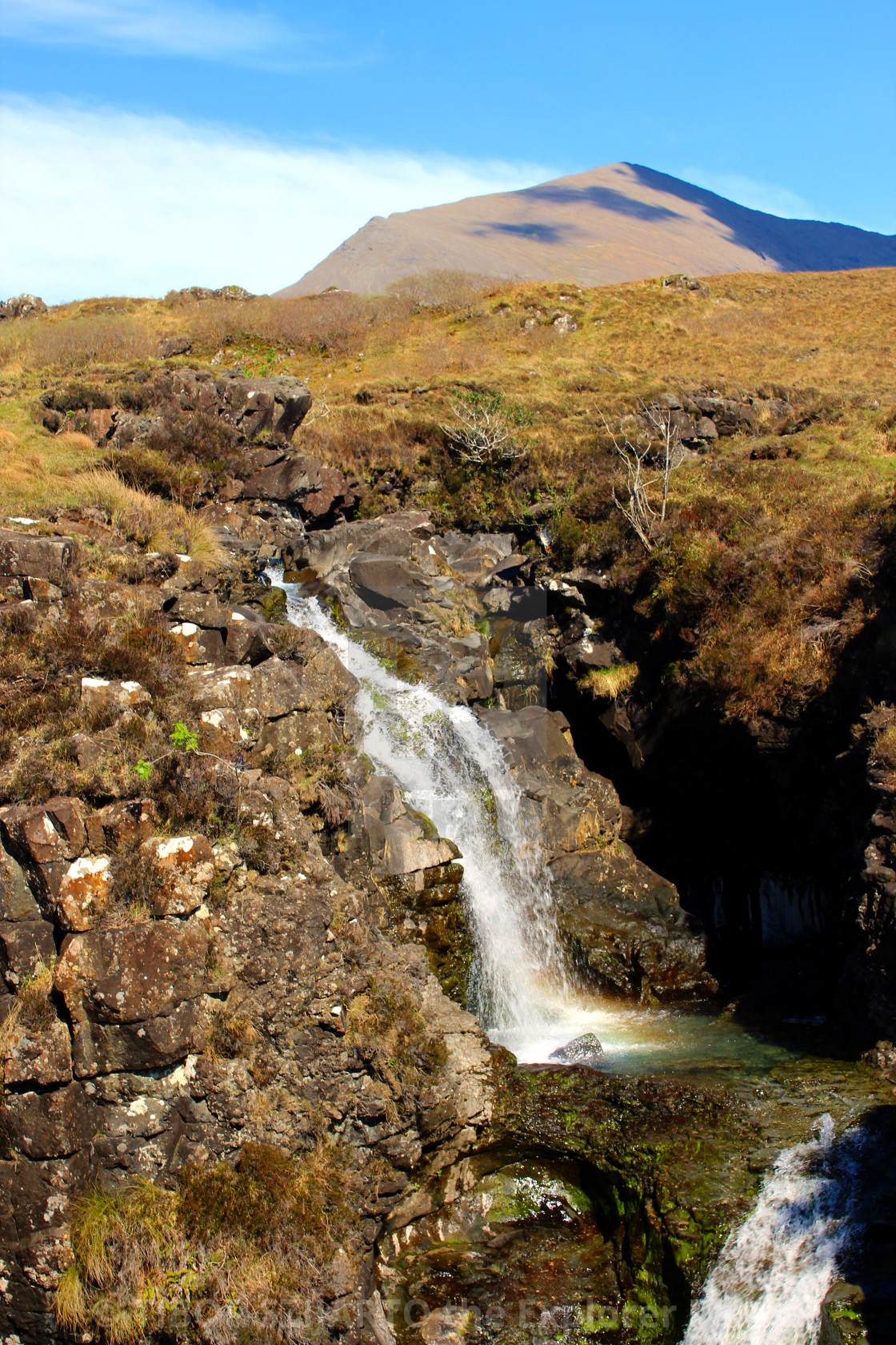 "Skye, a rugged, cruel but beautiful island # 26" stock image