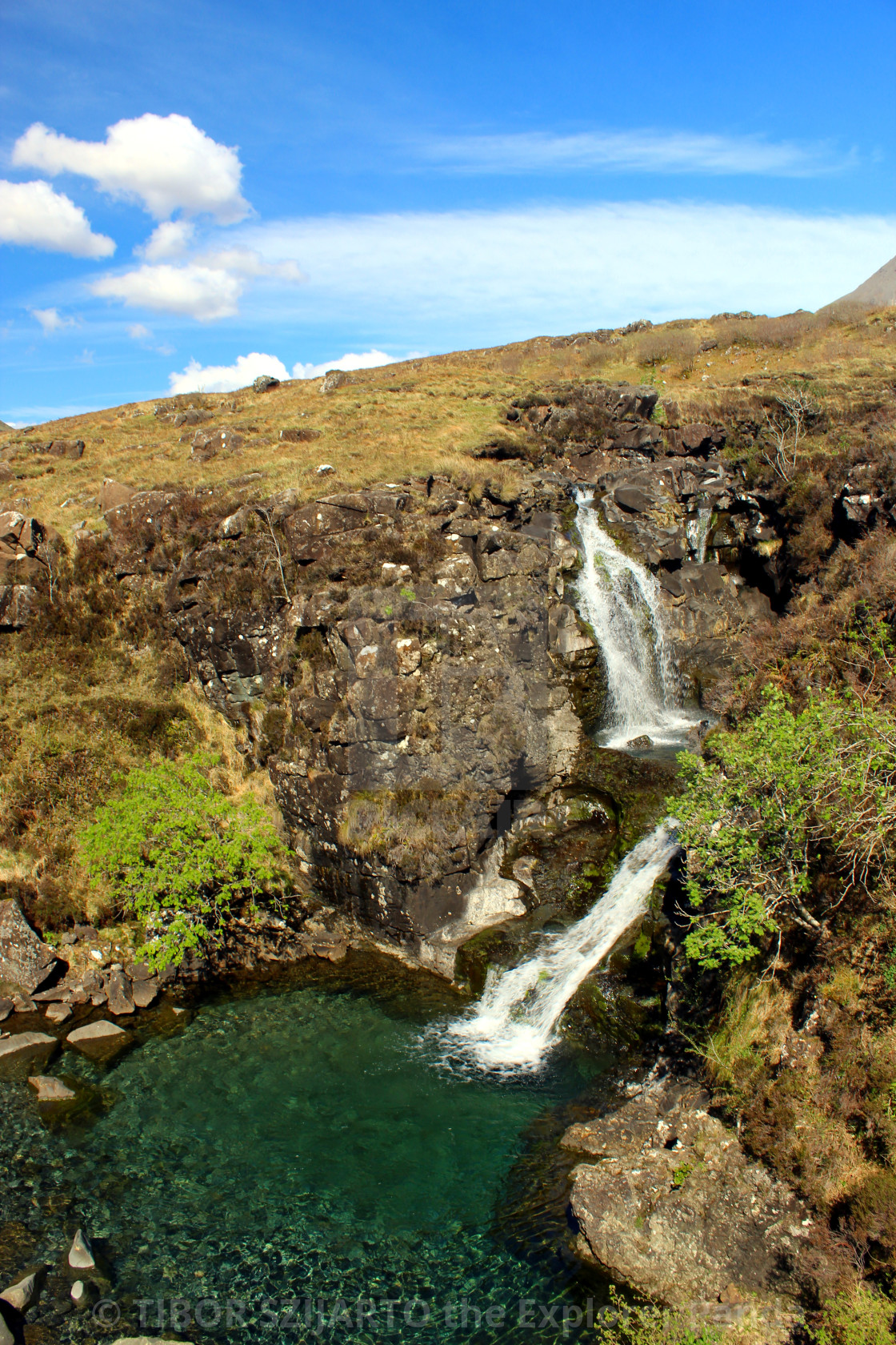 "Skye, a rugged, cruel but beautiful island # 27" stock image