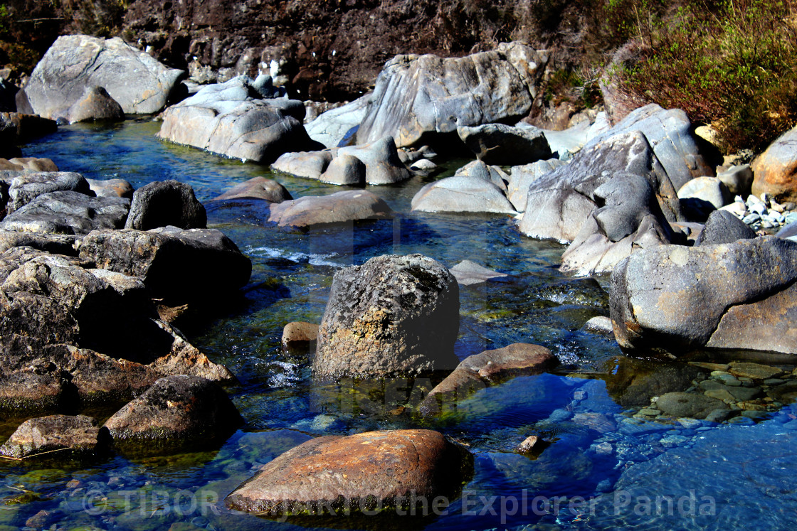 "Skye, a rugged, cruel but beautiful island # 31" stock image