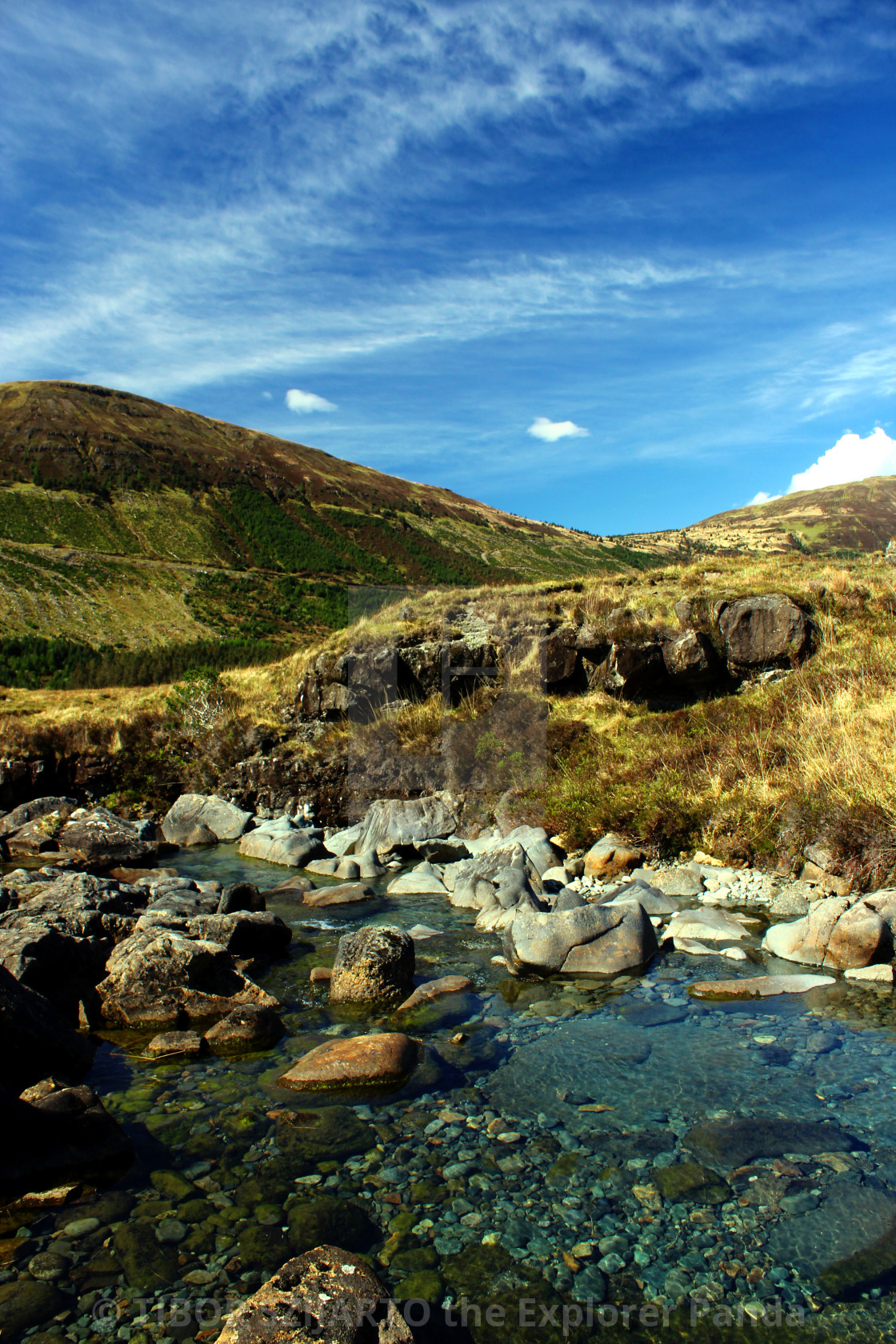 "Skye, a rugged, cruel but beautiful island # 32" stock image