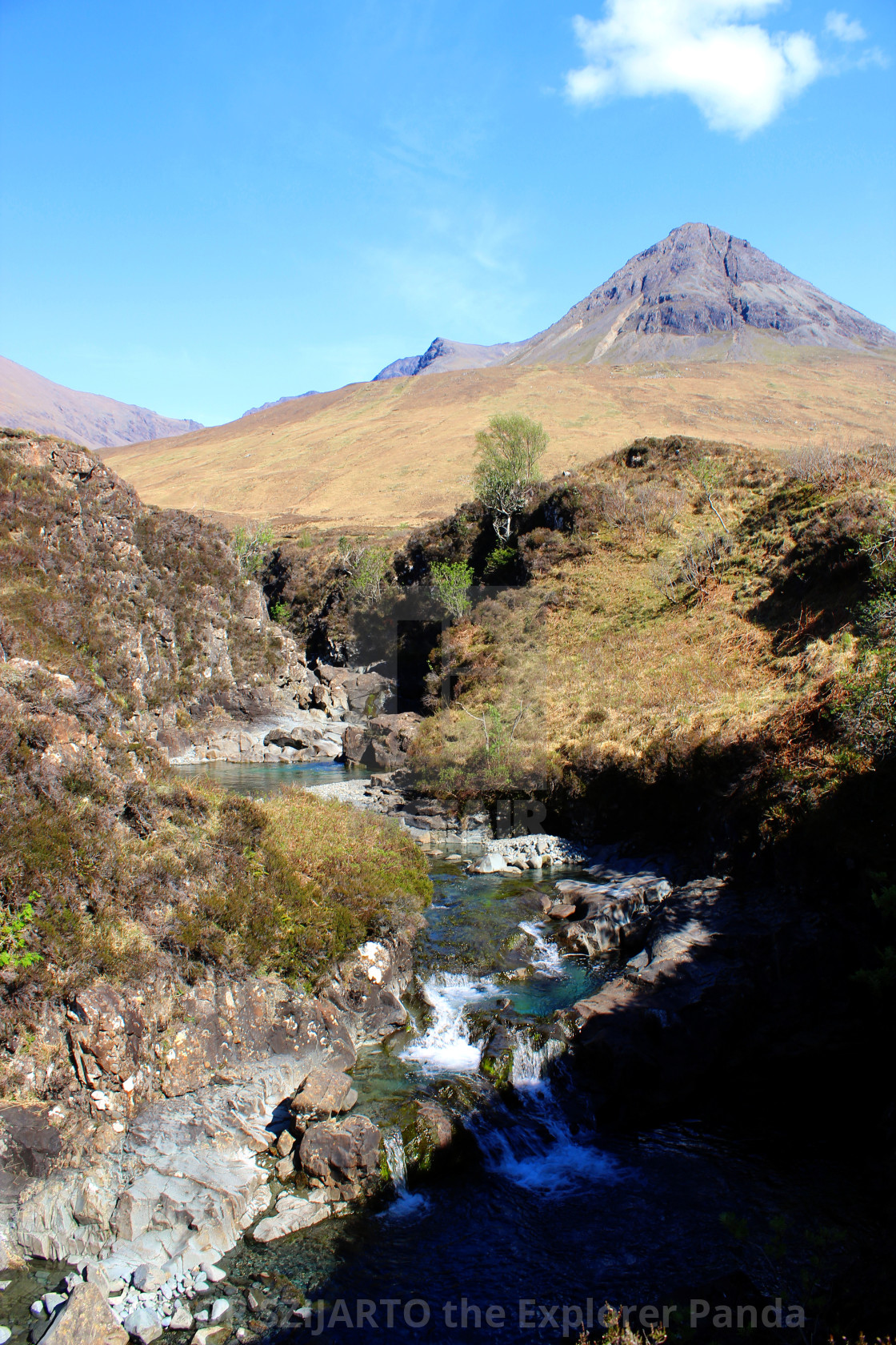 "Skye, a rugged, cruel but beautiful island # 35" stock image