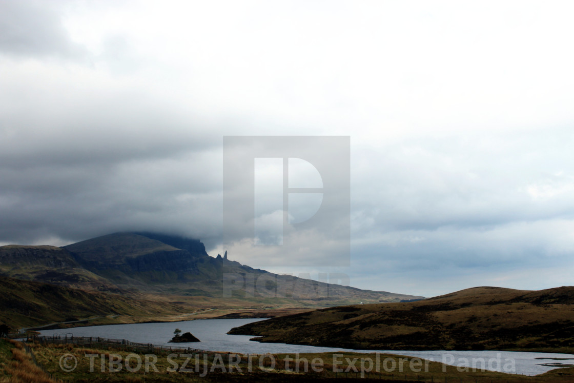 "42Skye, a rugged, cruel but beautiful island # 42" stock image