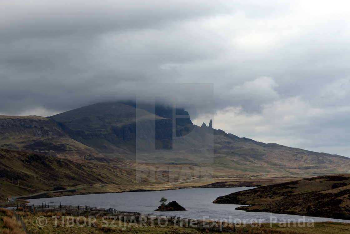 "Skye, a rugged, cruel but beautiful island # 43" stock image