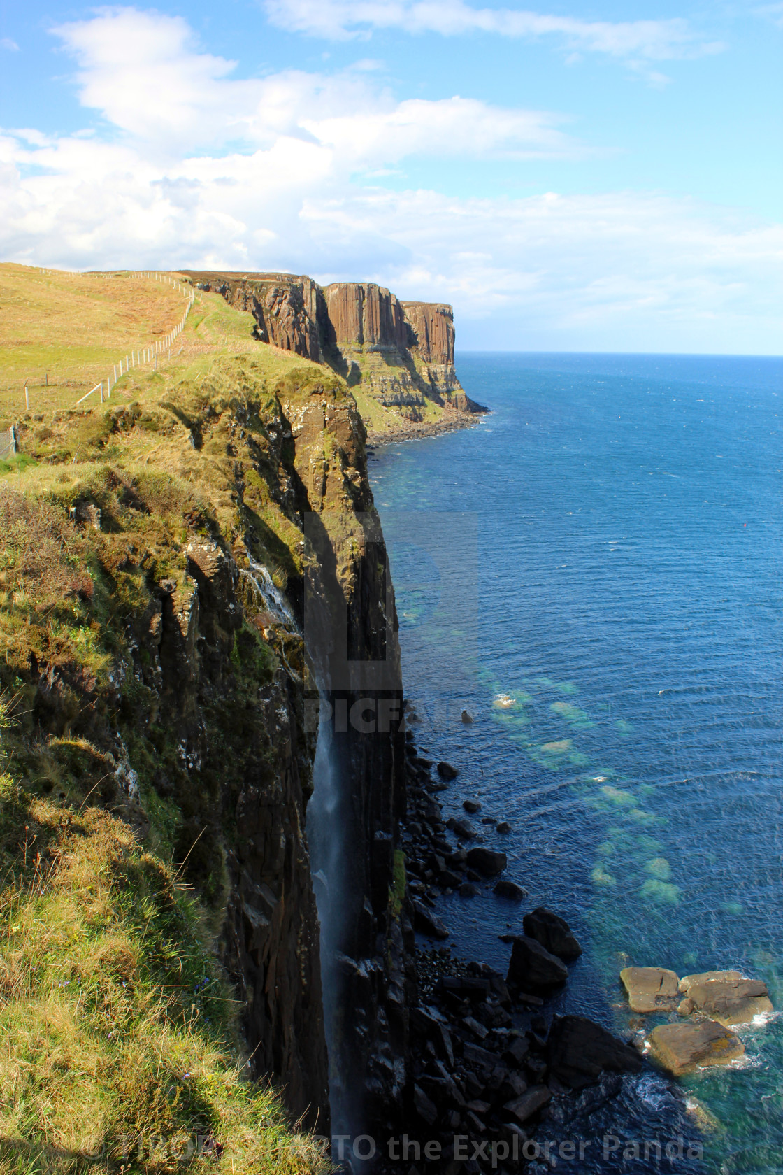 "Skye, a rugged, cruel but beautiful island # 44" stock image