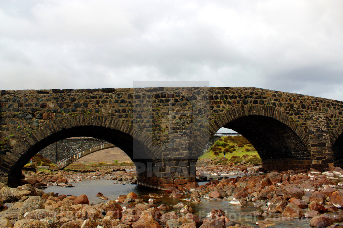 "Skye, a rugged, cruel but beautiful island # 53" stock image