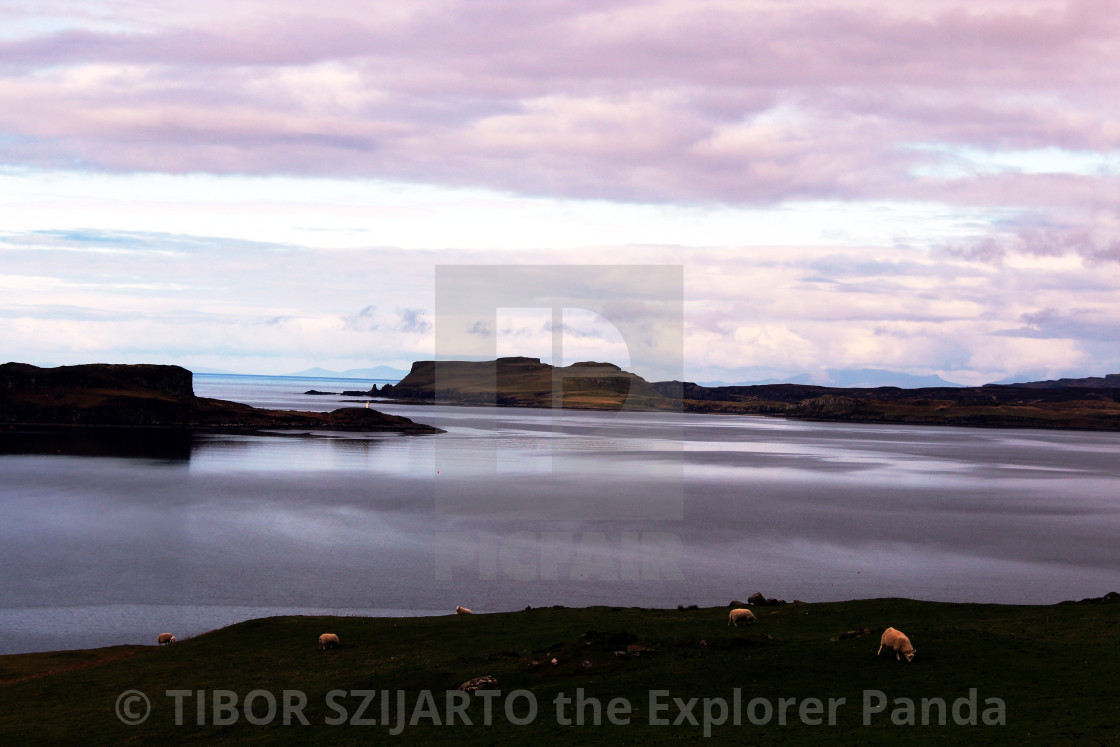 "Skye, a rugged, cruel but beautiful island # 58" stock image