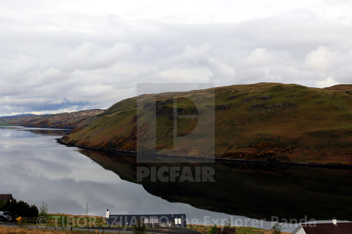 "Skye, a rugged, cruel but beautiful island # 57" stock image