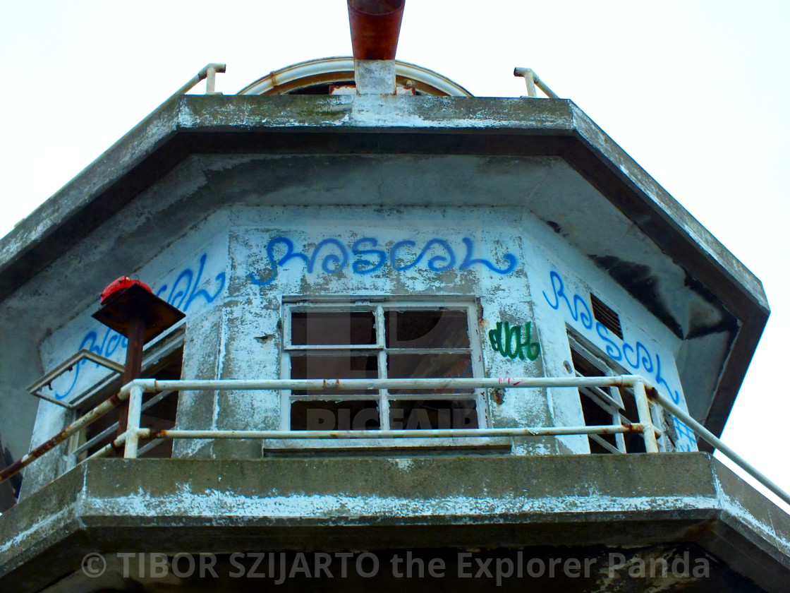 "Abandoned Leith lighthouse #6" stock image