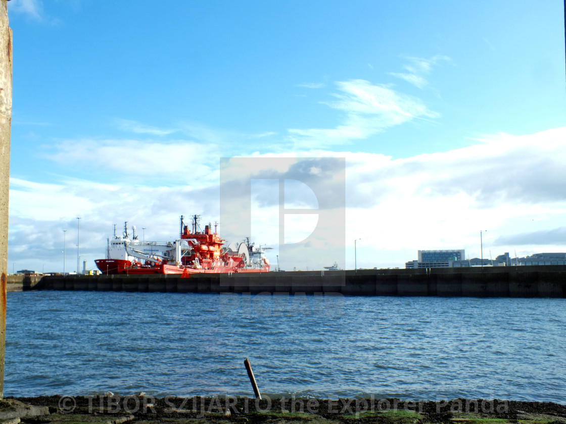 "Abandoned Leith lighthouse #18" stock image