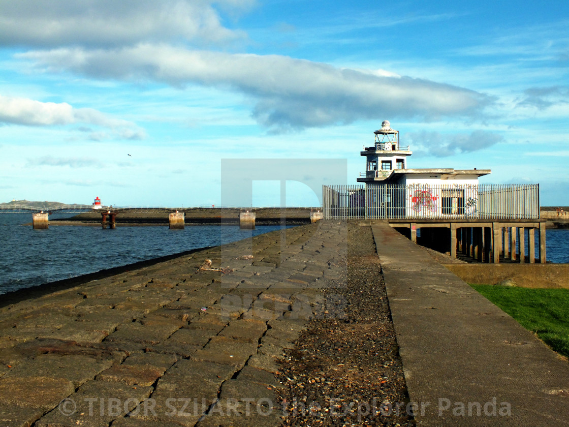 "Abandoned Leith lighthouse # 10" stock image