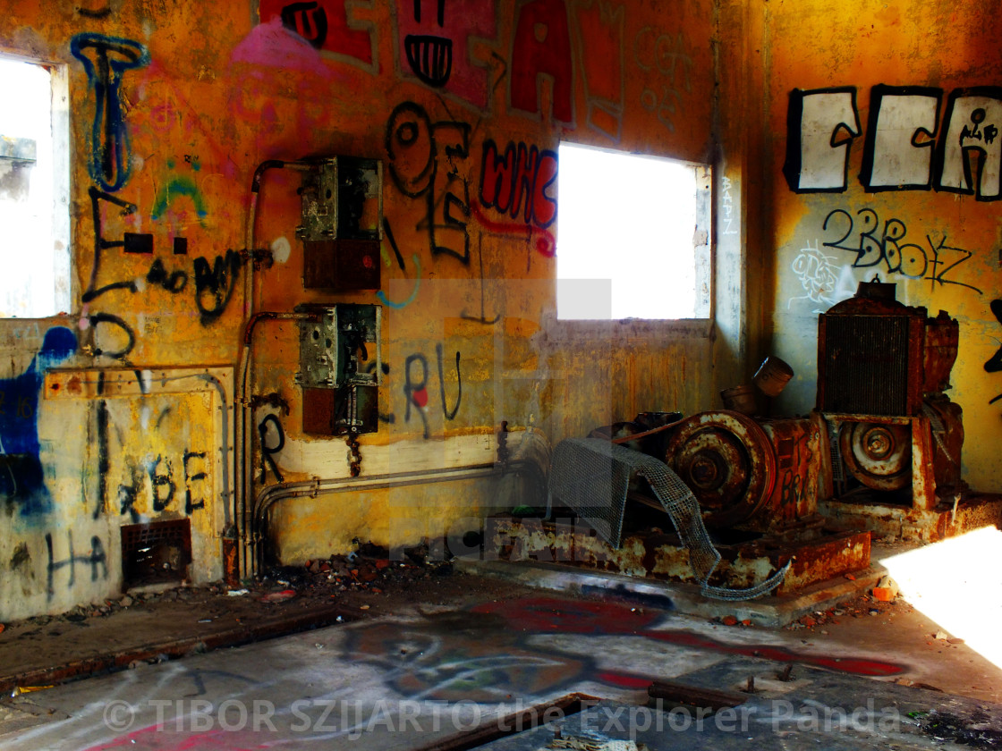 "Abandoned Leith lighthouse # 26" stock image