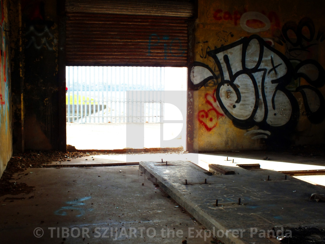 "Abandoned Leith lighthouse # 30" stock image