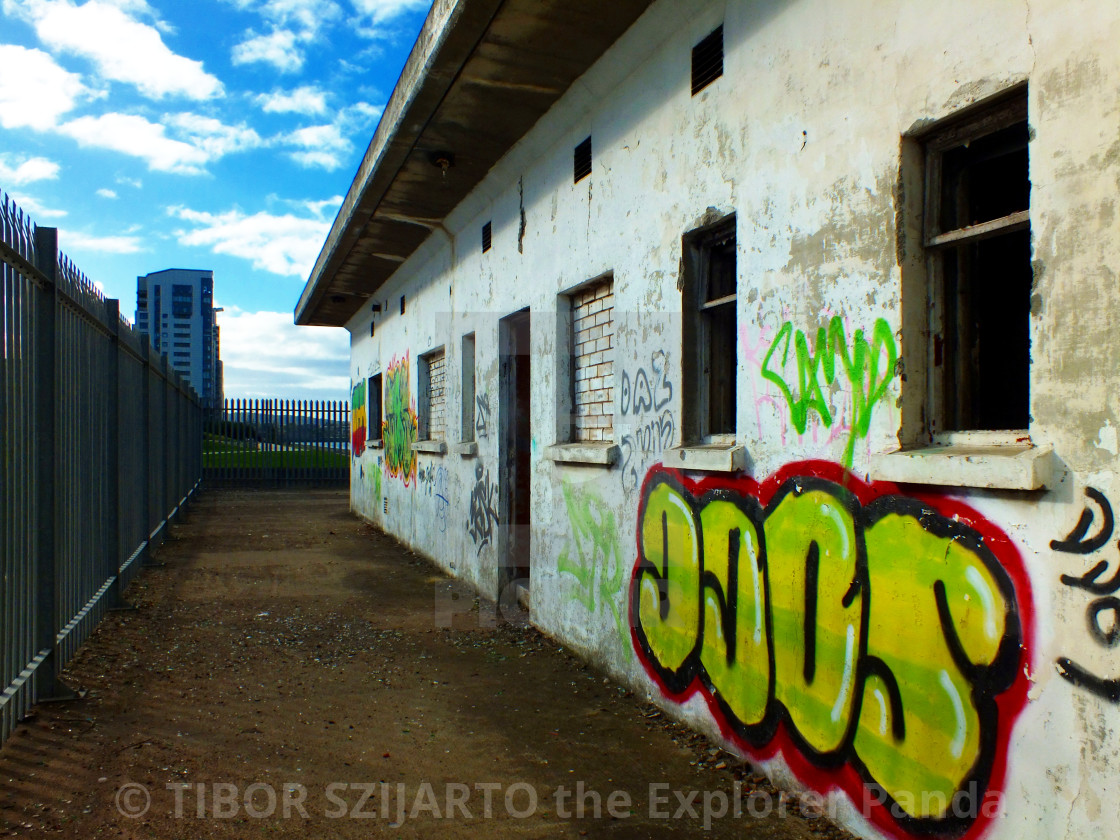 "Abandoned Leith lighthouse # 31" stock image