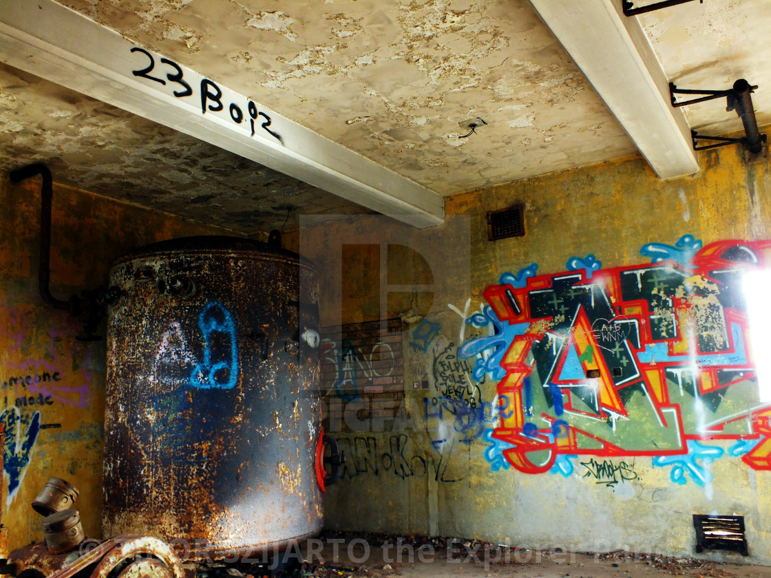 "Abandoned Leith lighthouse # 36" stock image