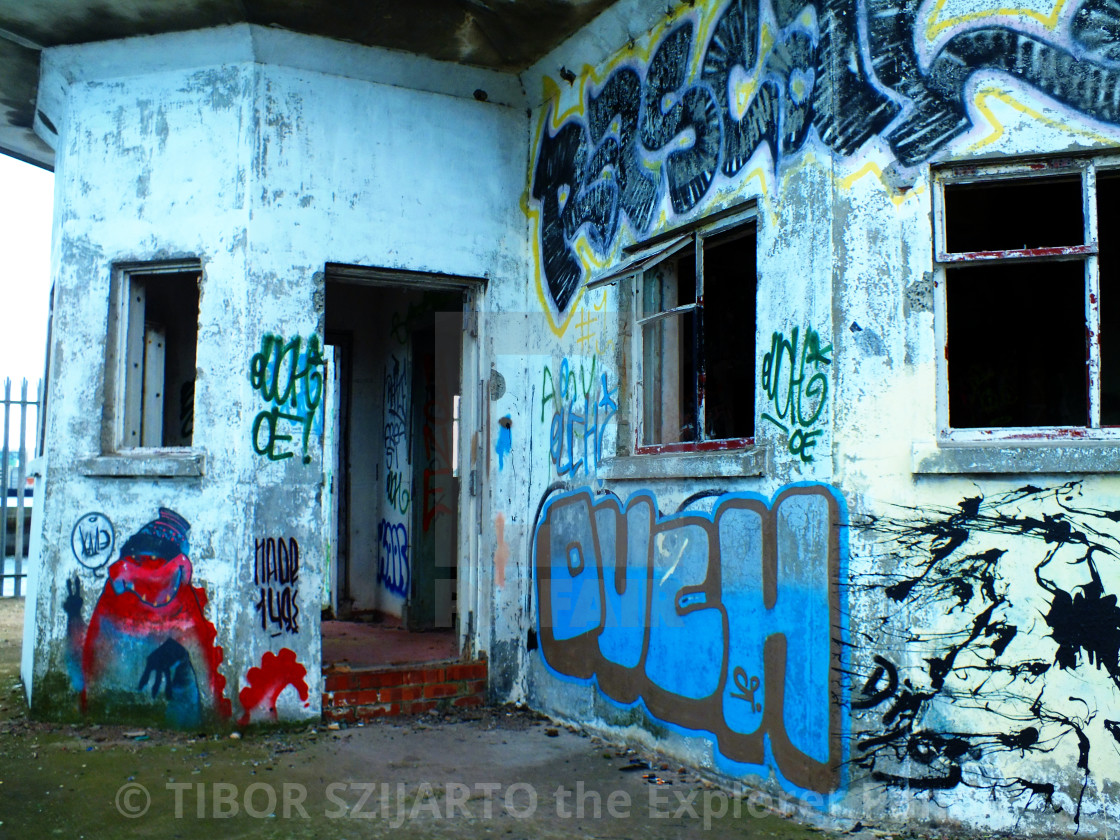 "Abandoned Leith lighthouse # 40" stock image